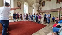 Gesangseinlage in der Oberkirche der Basilika